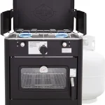 Hike Crew Outdoor Gas Camping Oven with Carry Bag, Portable Propane-Powered