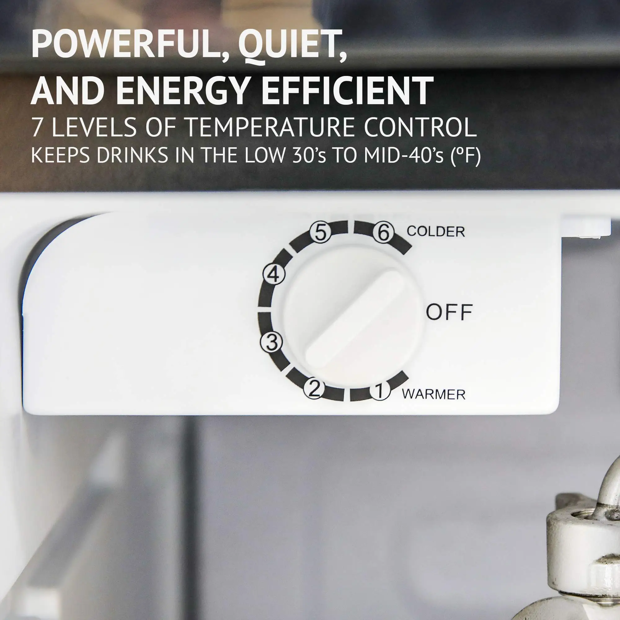 Ivation Full Size Kegerator, Dual Tap Draft Beer Dispenser & Beverage Cooler - Image 2